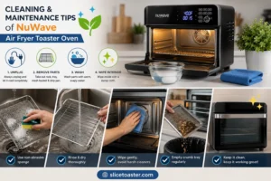 Cleaning Maintenance Tips of NuWave Air Fryer Toaster Oven