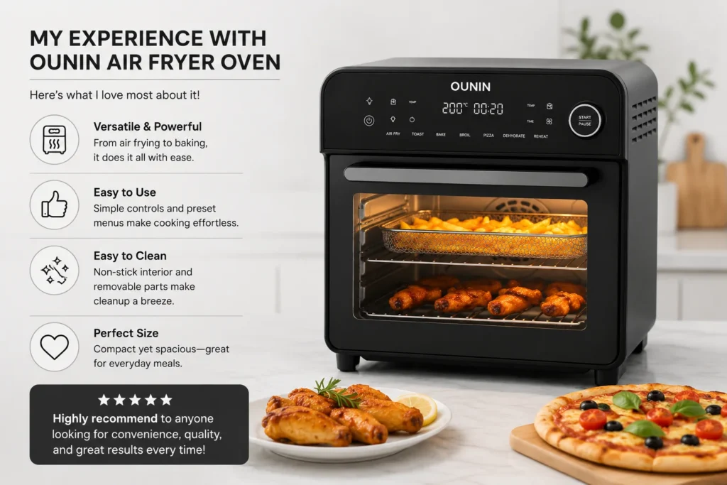 OUNIN air fryer & toaster oven