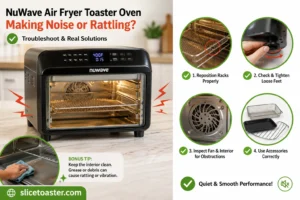 Nuwave Oven Making Noise or Rattling issue and solution