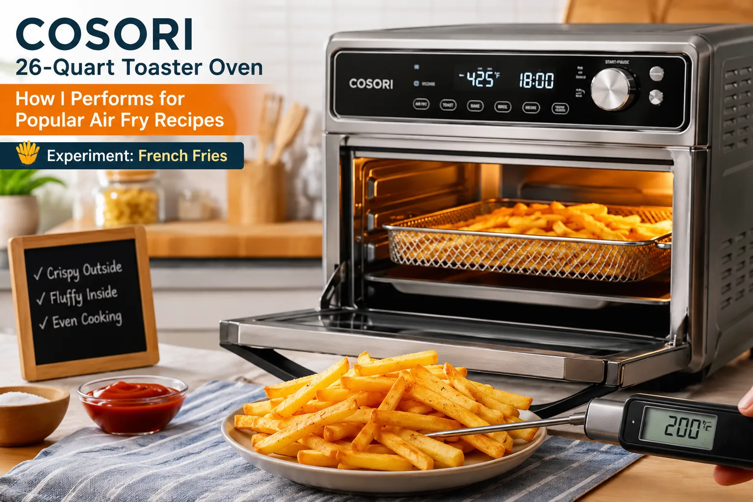 COSORI Smart Air Fryer Toaster Oven by Kitchen Experts 2026