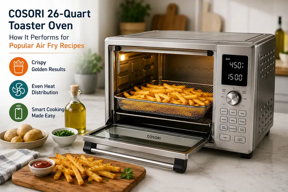 Best Recipes using COSORI Oven's air fryer Function