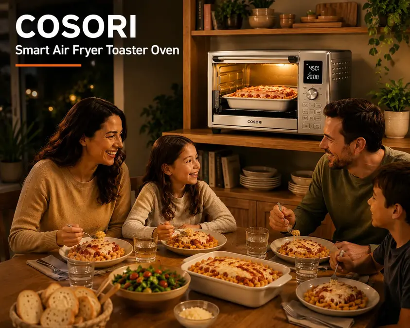 Broiling in COSORI Smart Air Fryer Toaster Oven