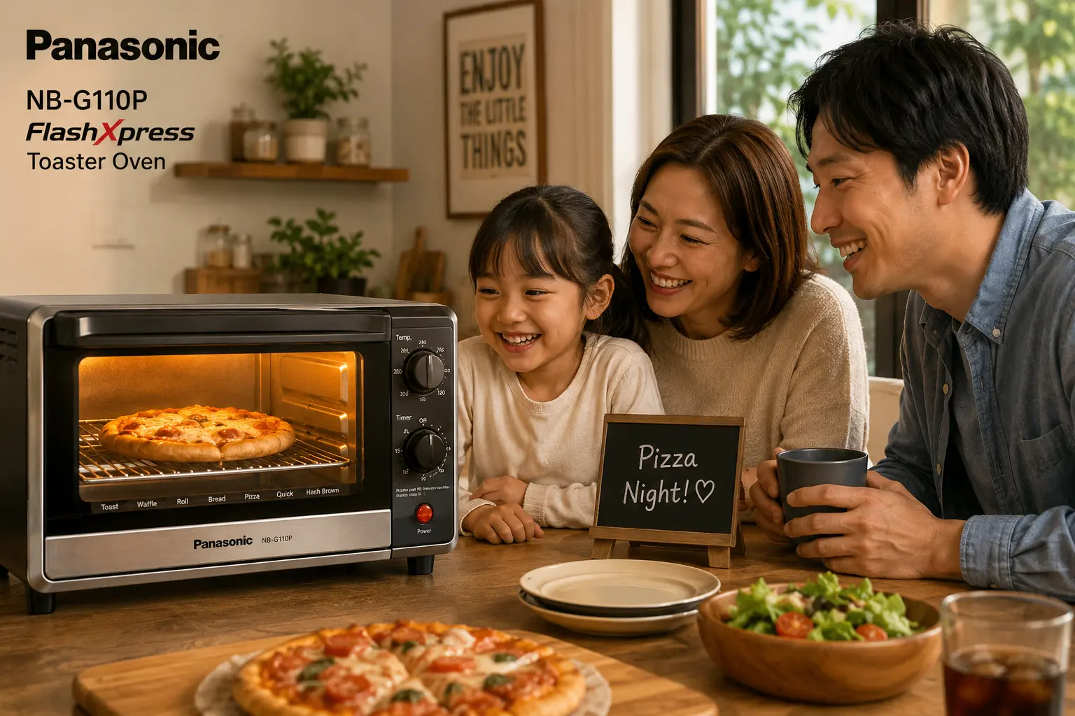 Panasonic NB-G110P FlashXpress Toaster Oven Review