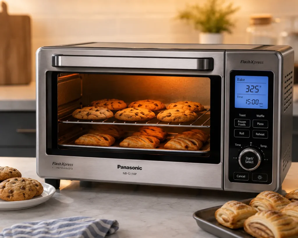Bking in Panasonic NB-G110P FlashXpress Toaster Oven