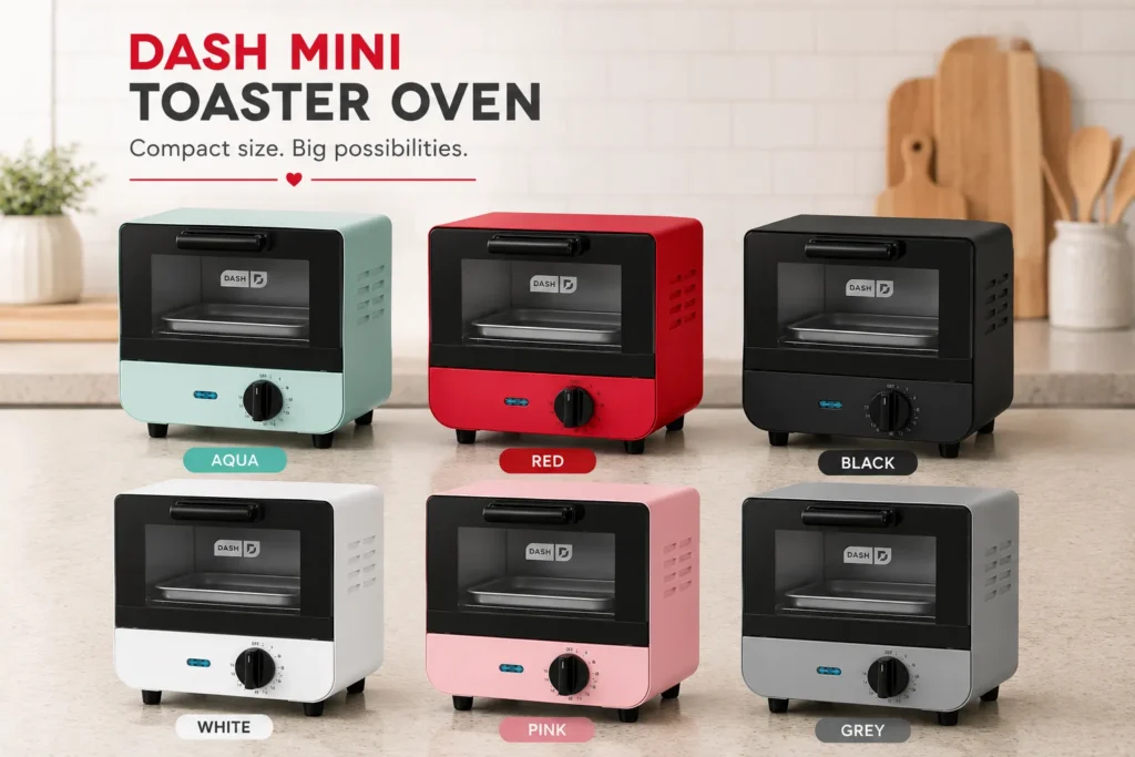 Colors in Dash toaster oven