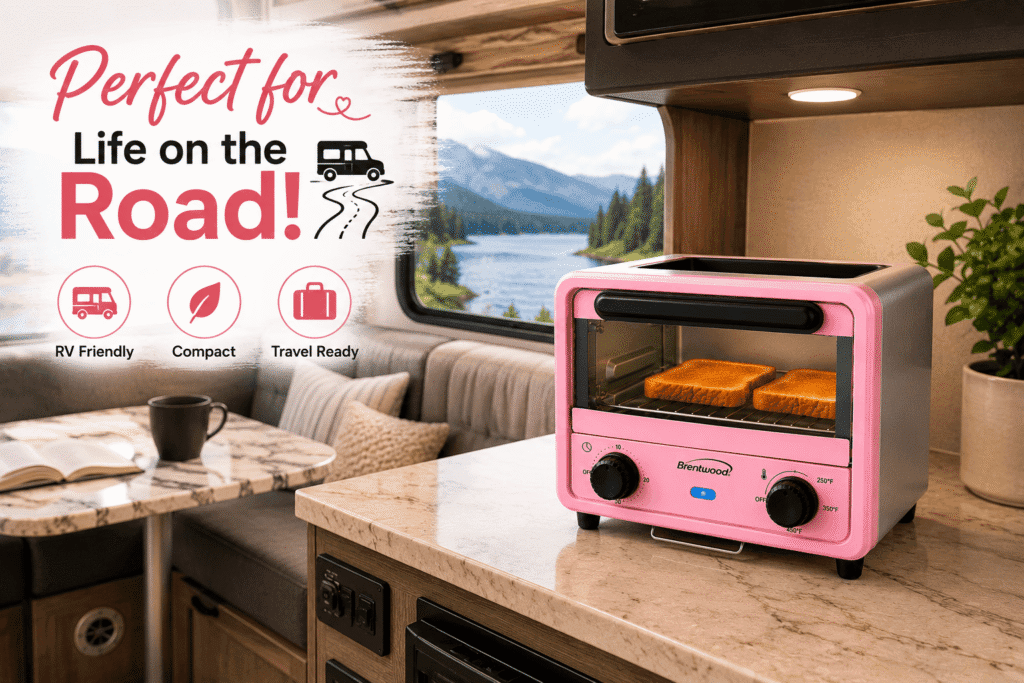Placement of Oven in RV Brentwood 3-Liter Toaster Oven