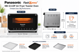Panasonic FlashXpress Air Fryer Toaster Oven