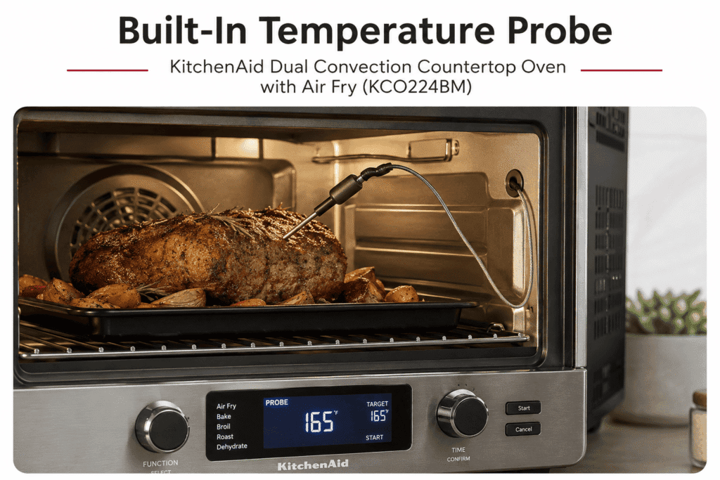 KitchenAid KCO224BM Dual Convection Countertop Oven with Air Fryer