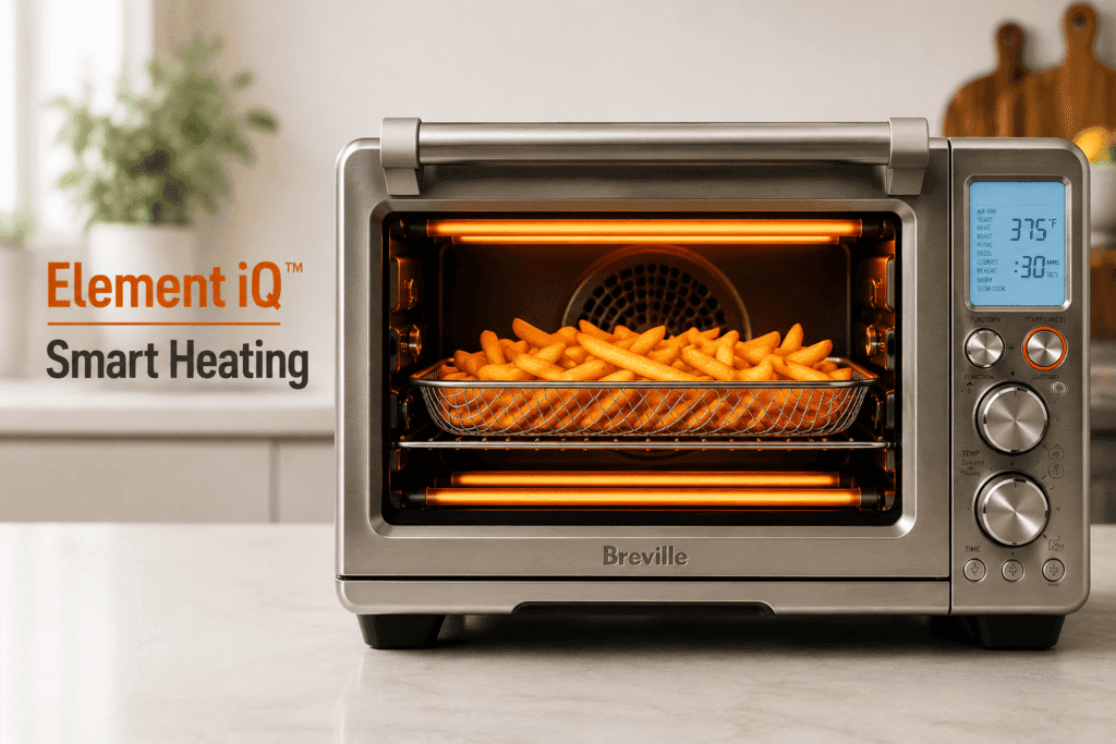 Element iQ Smart Heating of Breville Joule Oven Air Fryer Pro