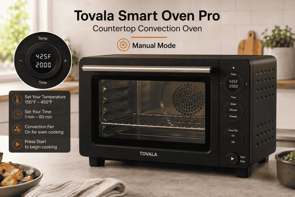 Manual Mode of Tovala Smart Oven Pro Review
