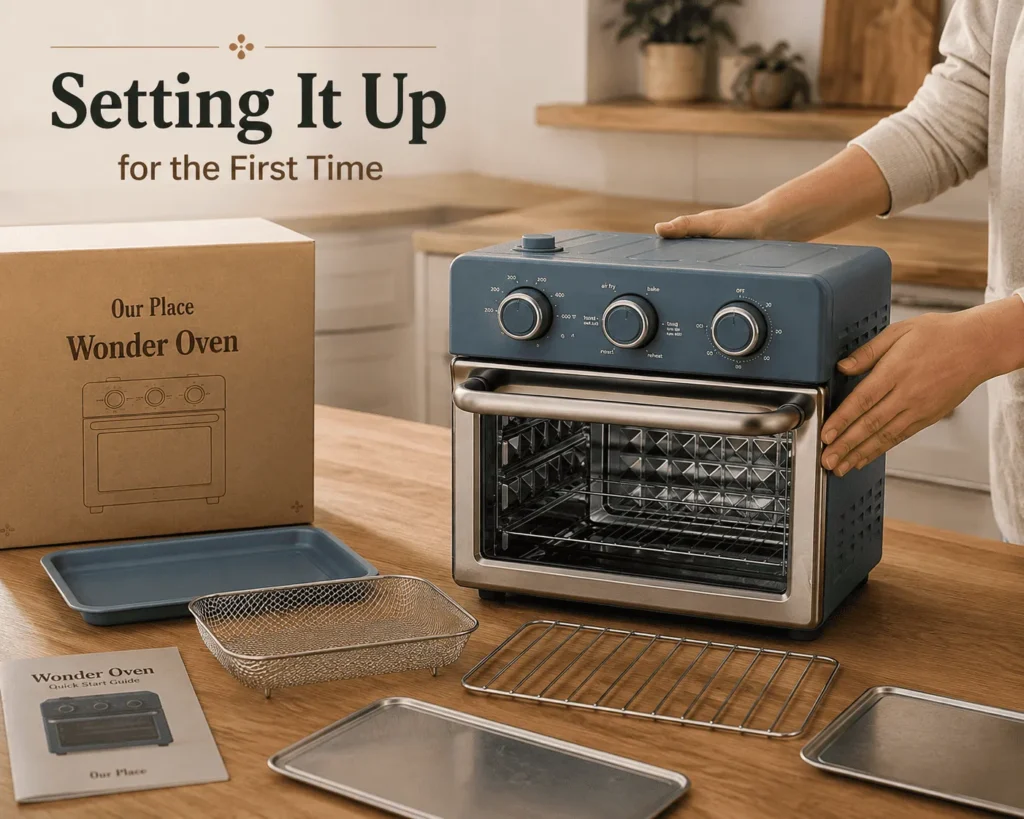 Setting your Our Place Wonder Oven for the First Time