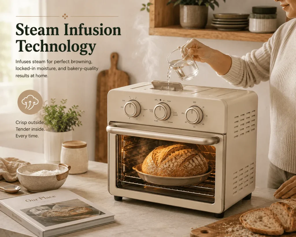 Steam Infusion Technology of wonder oven
