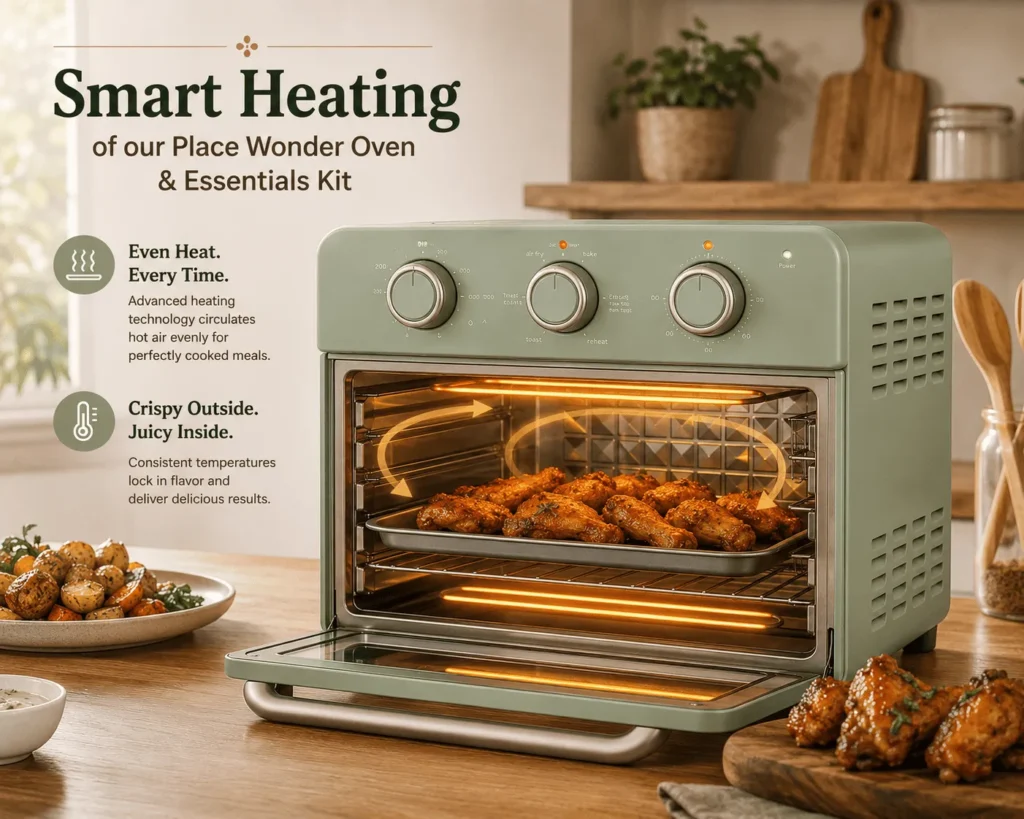 Smart heating of our place oven
