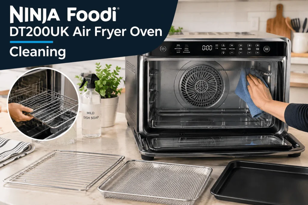 cleaning of Ninja Foodi DT200UK 